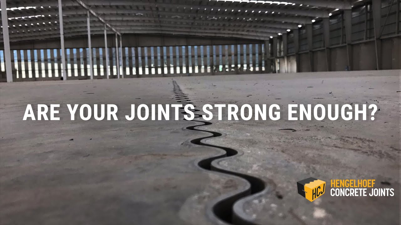 Cosinus Slide® - Armour Concrete Floor Joint - Setting the standard!